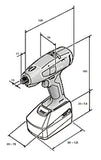 Fein 71127960000 Fein 71127960000 ASM 18-12 PC Precision Cordless Screwdriver/Mid-Mounted Handle 12 Nm