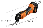 Fein 99100001558 Cordless MultiMaster AMM 700 MAX AS (in a box)