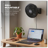 Sealey SFF12 Small Desk 12" Fan 3-Speed 230V
