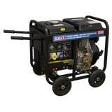 Sealey DG5000W Diesel Welder Generator 5000W 4-Stroke Engine 110/230V