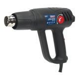 Sealey HS107K 2000W Variable Temperature Heat Gun Kit 50-450°C/90-600°C