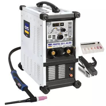 GYS 063952 Protig 201L AC/DC – With Accessories (SR20DB-4m + MMA KIT) | 063952