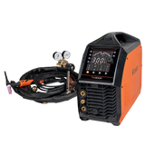 Jasic ET-300P  EVO TIG 300P DC Pulse Inverter c/w TIG Torch 4m, Regulator, Hose & Lead Set