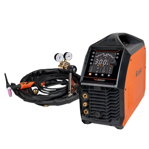 Jasic ET-300P  EVO TIG 300P DC Pulse Inverter c/w TIG Torch 4m, Regulator, Hose & Lead Set