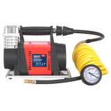 Sealey MAC07 Tyre Inflator/Mini Air Compressor 12V Heavy-Duty MAC07