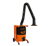 KEMPER Maxifil Clean - Welding Smoke Filter Unit 2,3,4m Rigid Metal Tube Arm 3 phase