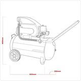 Sealey Direct Drive Air Compressors 2hp 230V