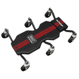 Sealey SCR101P Steel Creeper with 6 Rough Ground 5" Wheels & Headrest