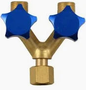 GCE Twin Outlet Valves with Swivel Nut (Y Valves)