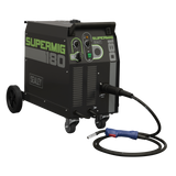Sealey SUPERMIG180 Professional Gas/Gasless MIG Welder with Binzel Euro Torch 180A 230V