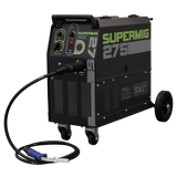 Sealey SUPERMIG275 Professional Gas/Gasless MIG Welder with Binzel® Euro Torch 270A 230V