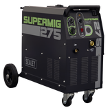Sealey SUPERMIG275 Professional Gas/Gasless MIG Welder with Binzel® Euro Torch 270A 230V