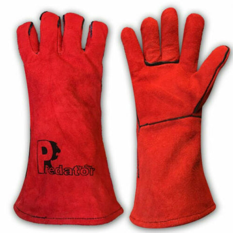 PREDATOR RED WELDERS GAUNTLETS