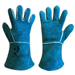 GREEN REVERSIBLE WELDERS GAUNTLETS 14"