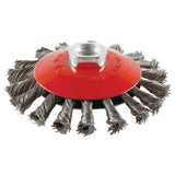 Abracs Wire Brushes Twist Knot Bevelled (Conic)