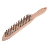 Wire Brush HD Wooden Handle Stainless Steel