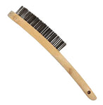 Wire Brush HD Wooden Handle Mild Steel